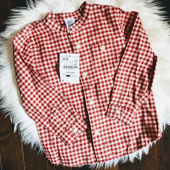 Zara Other - NWT Boys Zara checkered shirt